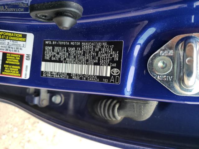 Photo 10 from auction – 2017 TOYOTA COROLLA L with VIN 2T1BURHE6HC831506