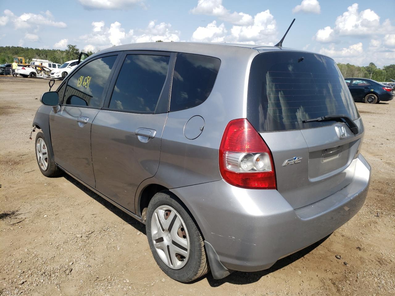 Photo 3 from auction – 2008 HONDA FIT with VIN JHMGD37458S039291