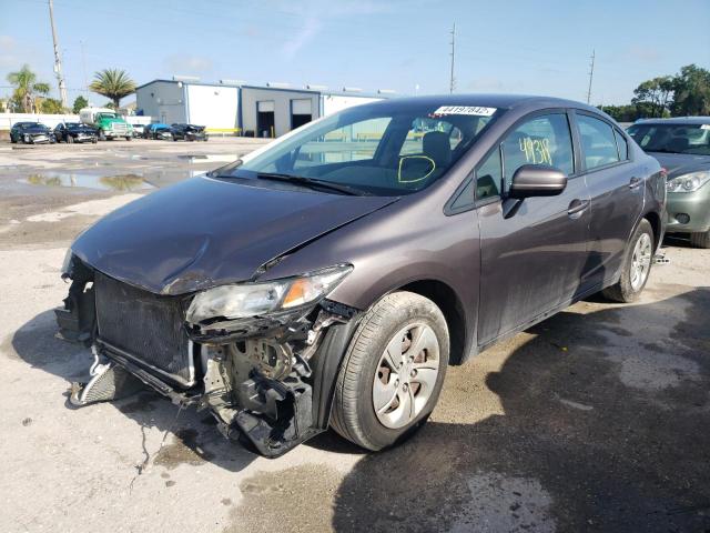 صورة رقم 2 من المزاد - 2015 HONDA CIVIC LX مع VIN 19XFB2F57FE030552