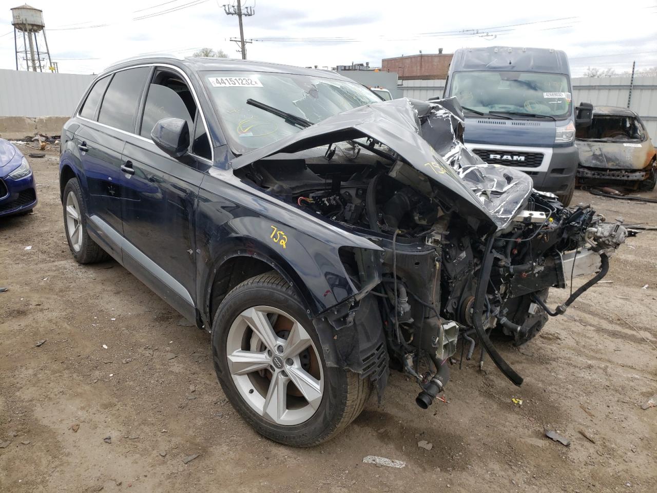 AUDI Q7 PREMIUM 2017 with VIN WA1AHAF77HD037312 - Photo from auction