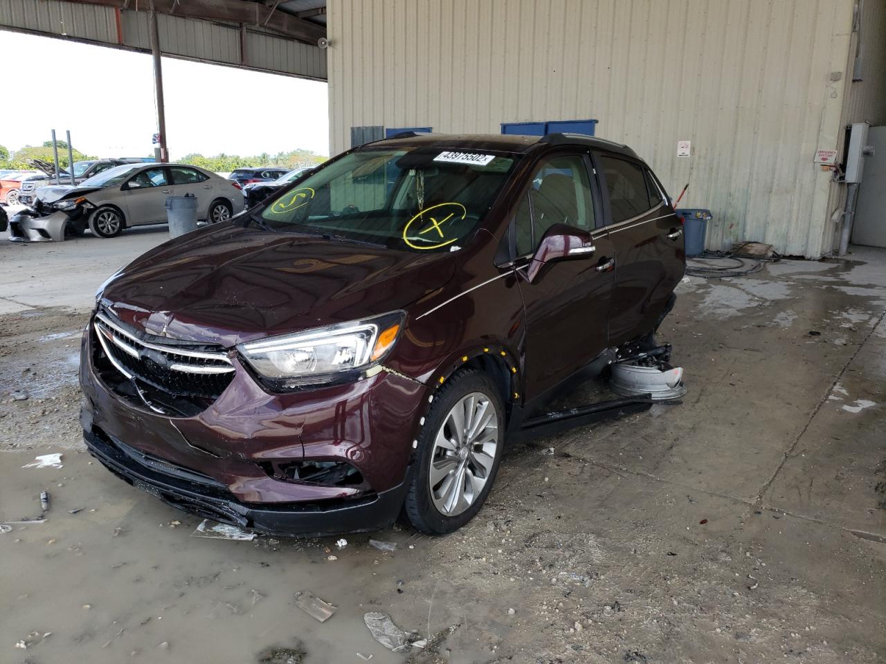 Photo 2 from auction – 2017 BUICK ENCORE PRE with VIN KL4CJASB8HB198061