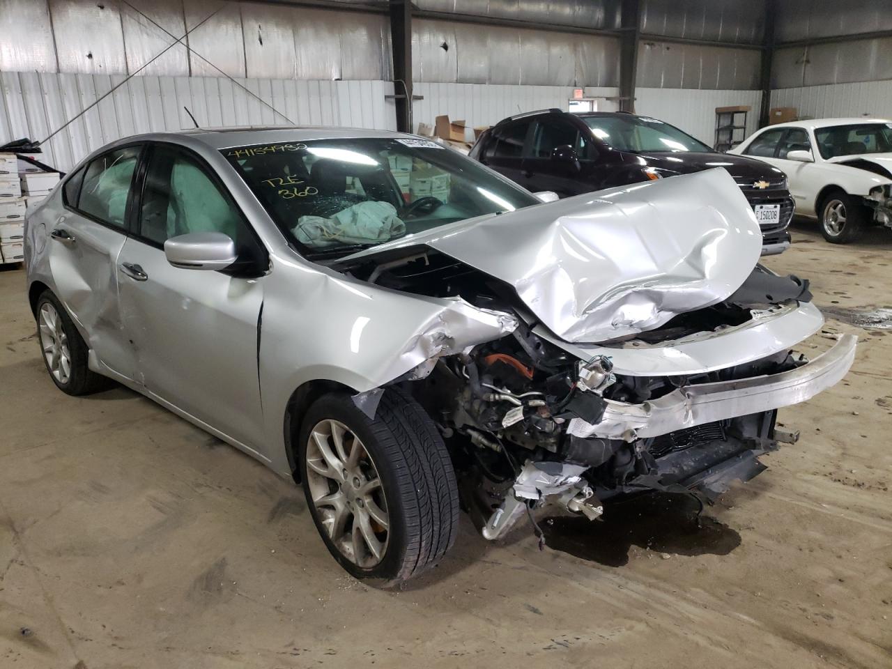 DODGE DART 2013 with VIN 1C3CDFCA7DD106747 - Photo from auction