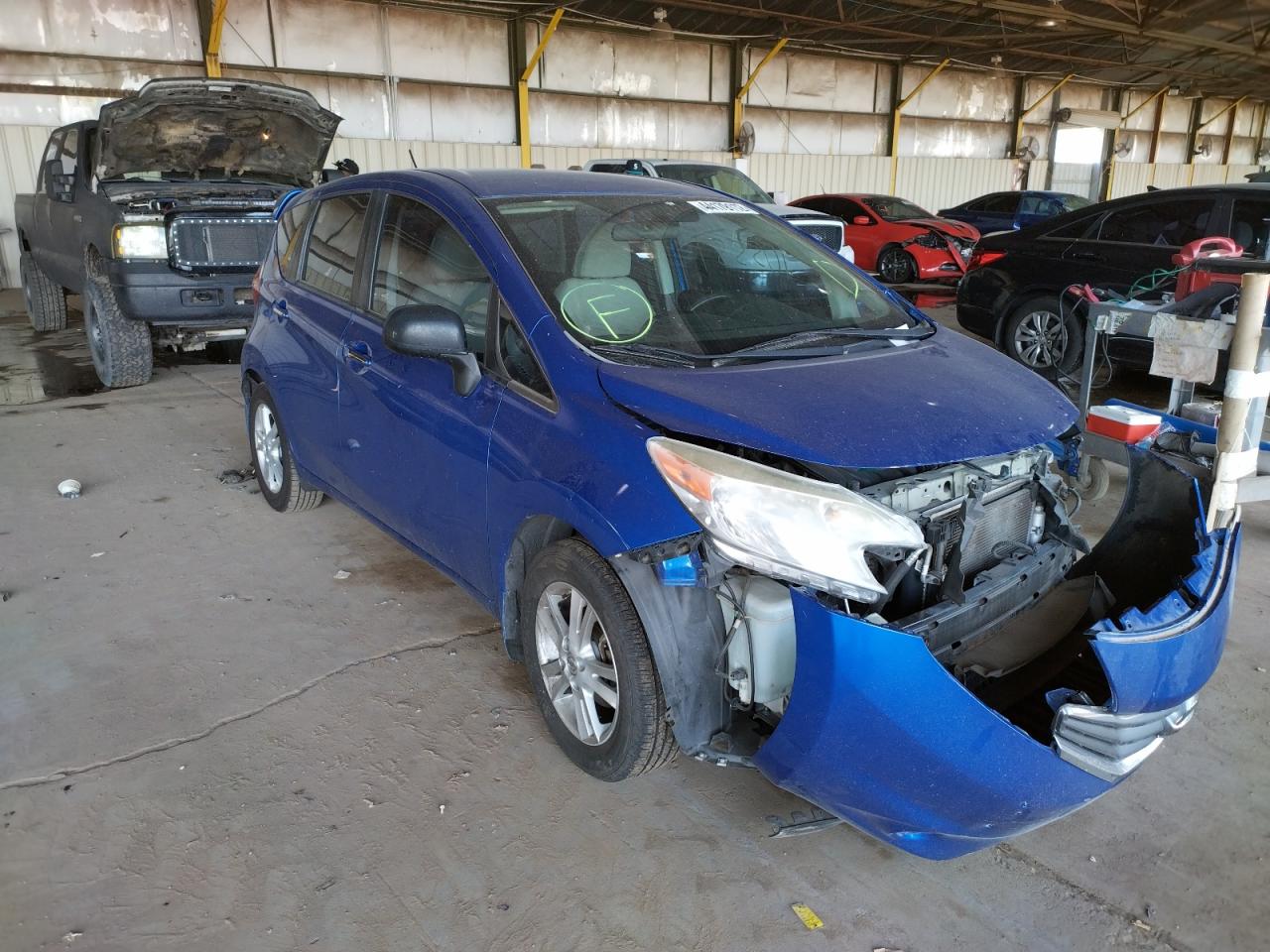 NISSAN VERSA NOTE 2015 with VIN 3N1CE2CP6FL371990 - Photo from auction