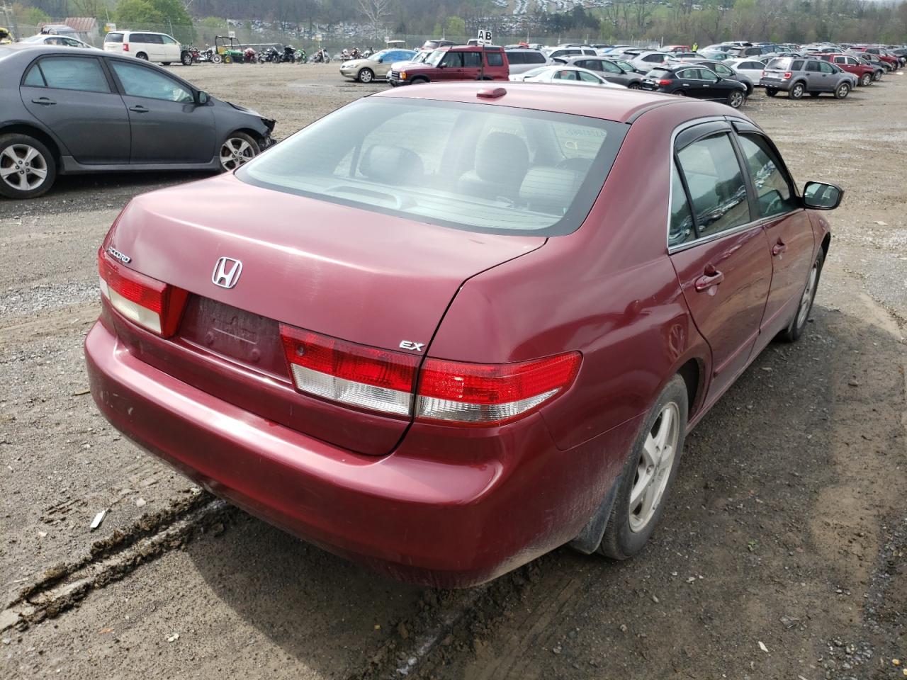 Photo 4 from auction – 2004 HONDA ACCORD EX with VIN 1HGCM56884A164142