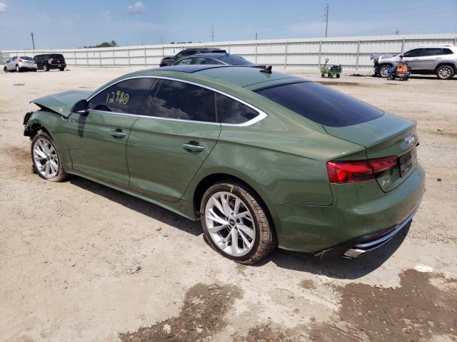 Photo 3 from auction – 2022 AUDI A5 with VIN WAUABCF57NA009991