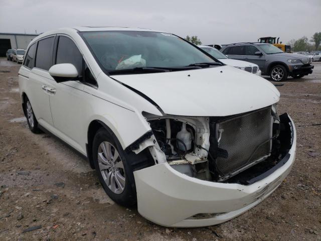 HONDA ODYSSEY EX 2014 with VIN 5FNRL5H60EB018477 - Photo from auction