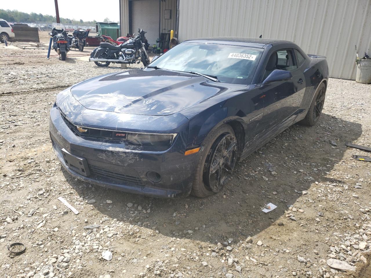 Photo 2 from auction – 2015 CHEVROLET CAMARO LT with VIN 2G1FF1E32F9301622