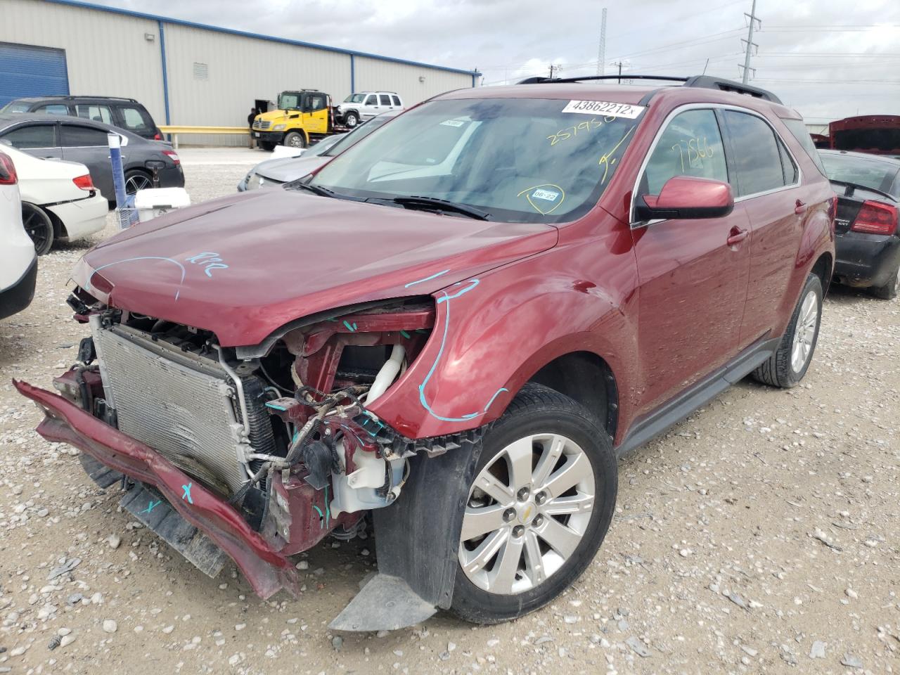 Photo 2 from auction – 2010 CHEVROLET EQUINOX LT with VIN 2CNFLPEY0A6257950