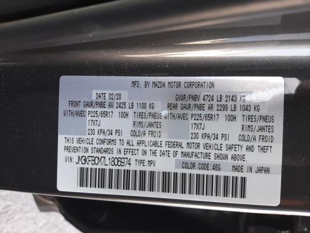 Photo 10 from auction – 2020 MAZDA CX-5 TOURI with VIN JM3KFBCM7L1806974