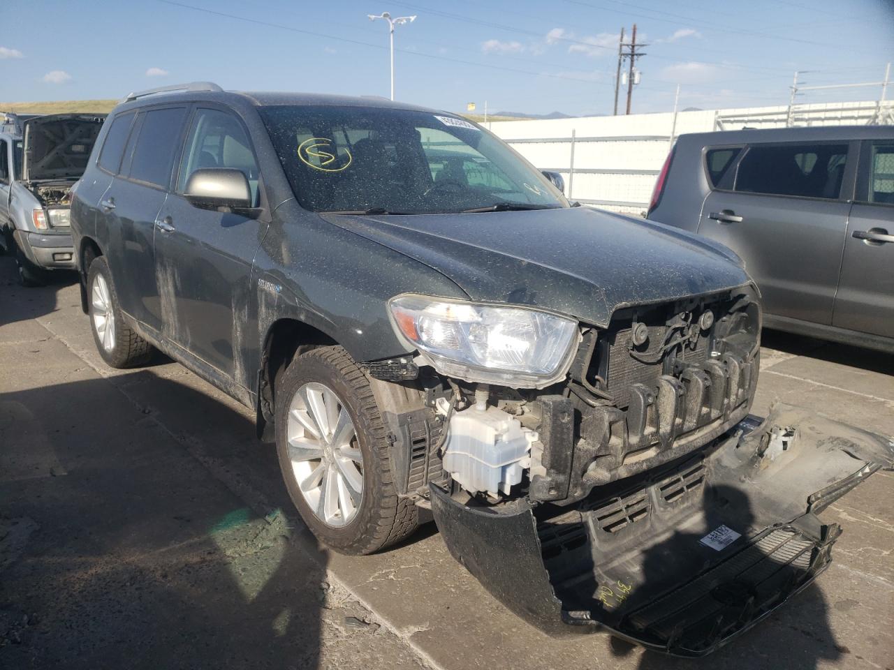 TOYOTA HIGHLANDER 2009 with VIN JTEEW41A092027568 - Photo from auction
