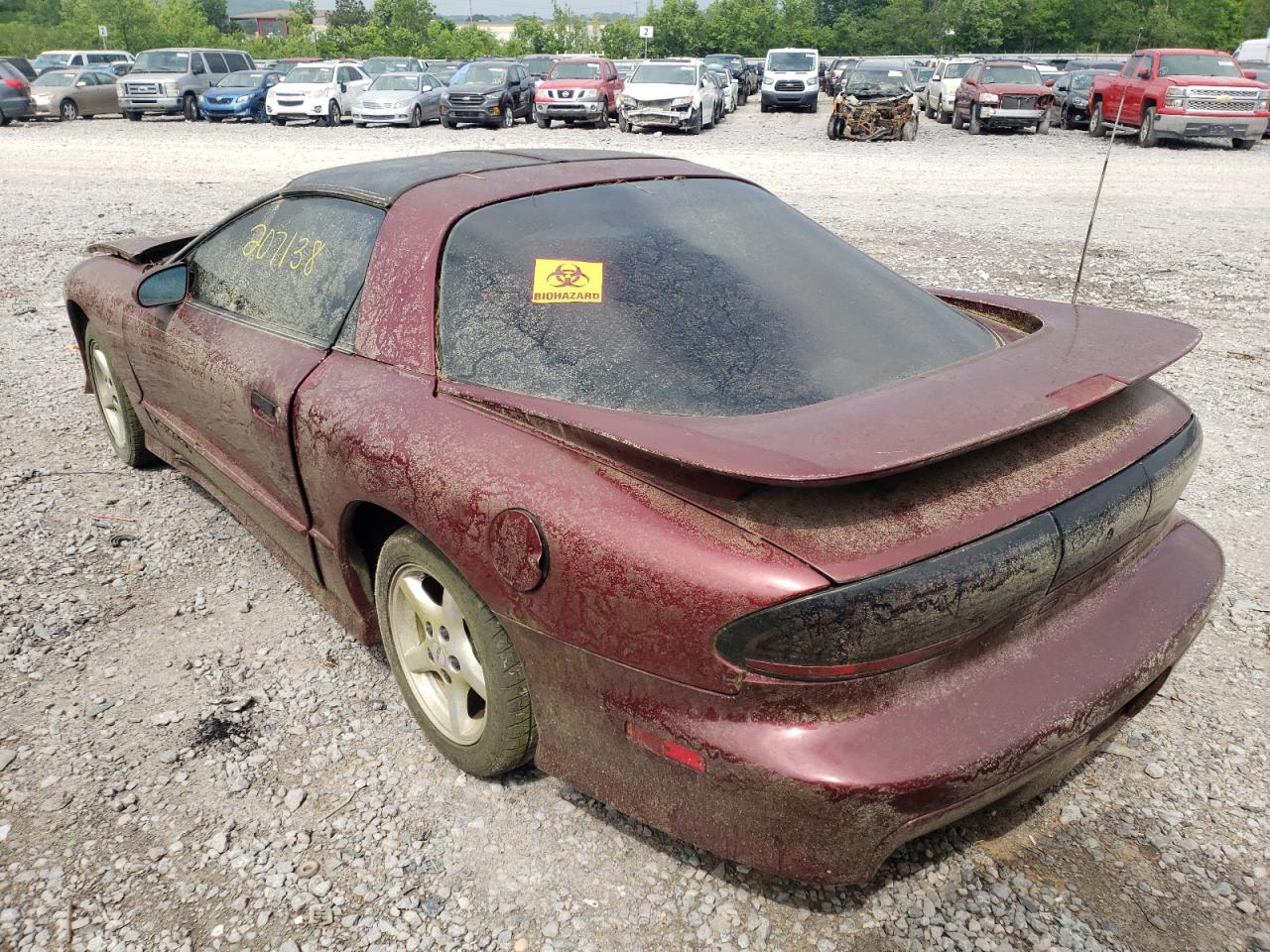 Photo 3 from auction – 1995 PONTIAC FIREBIRD F with VIN 2G2FV22P2S2240920