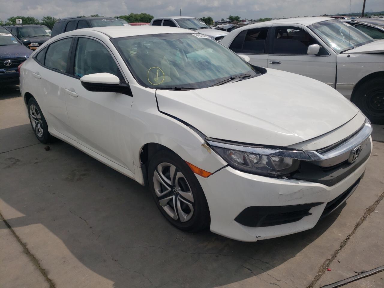HONDA CIVIC LX 2018 with VIN 2HGFC2F58JH597252 - Photo from auction