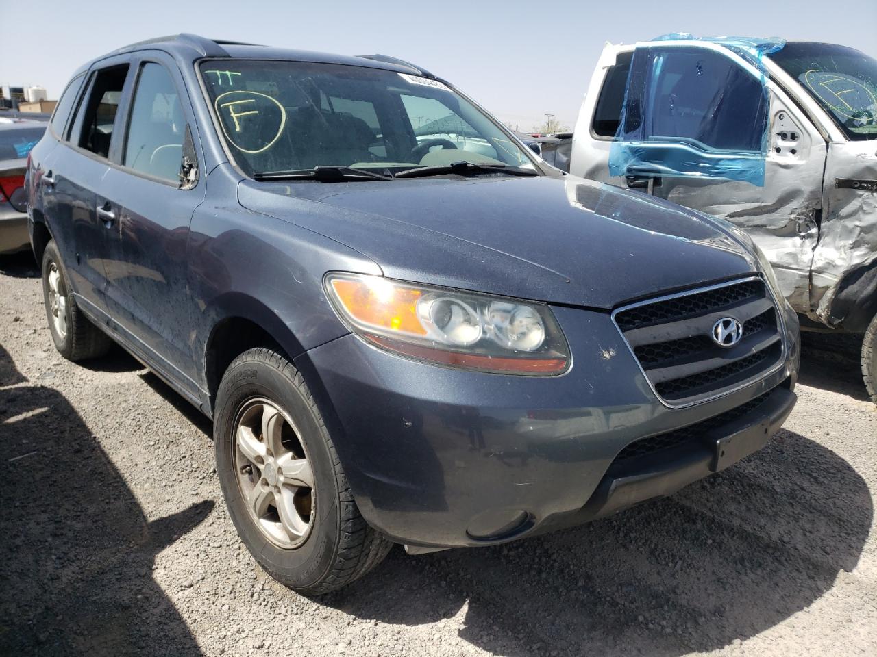 HYUNDAI SANTA FE G 2007 with VIN 5NMSG13D87H070428 - Photo from auction