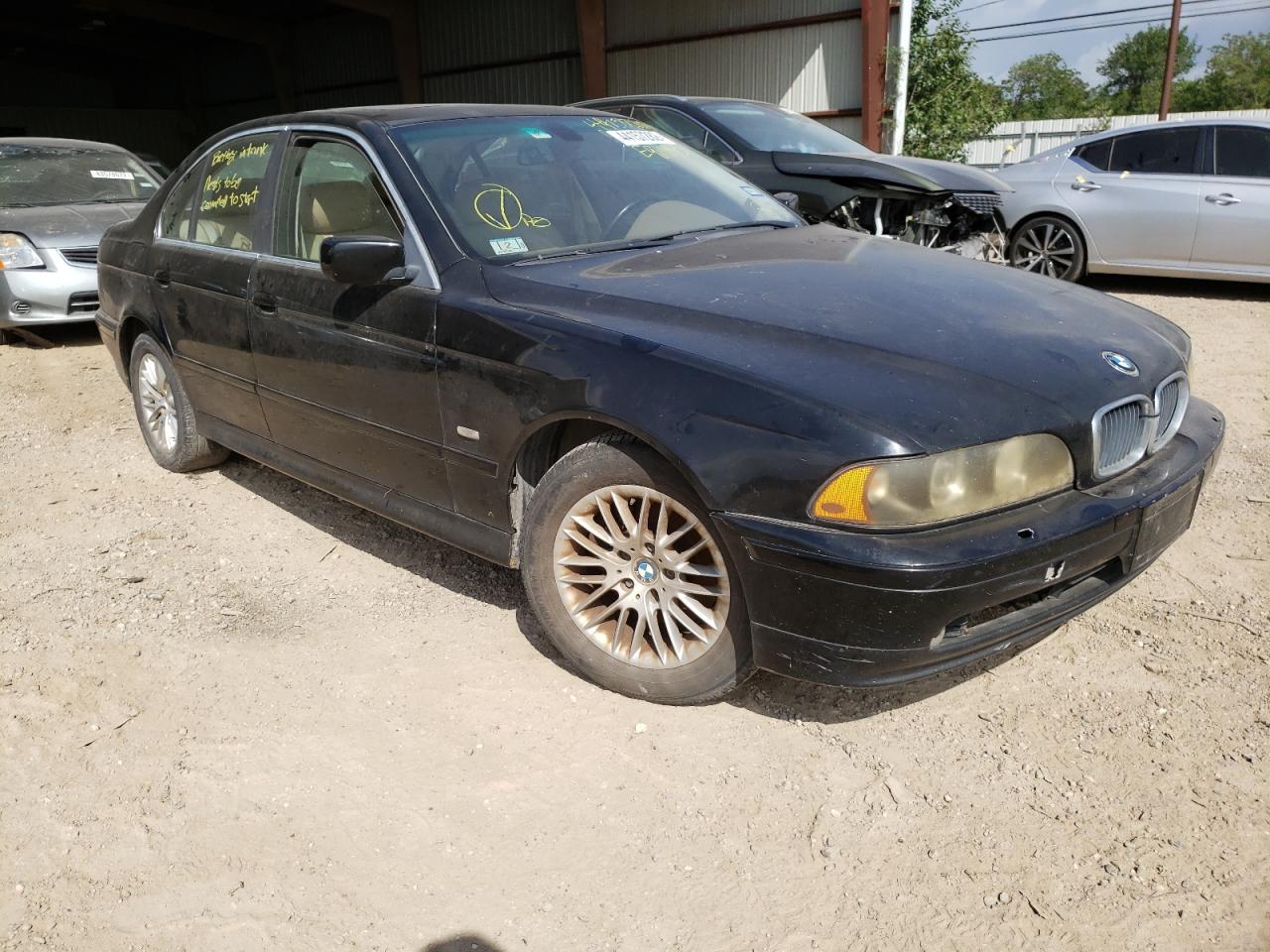 BMW 530 I 2001 with VIN WBADT53481CE91955 - Photo from auction
