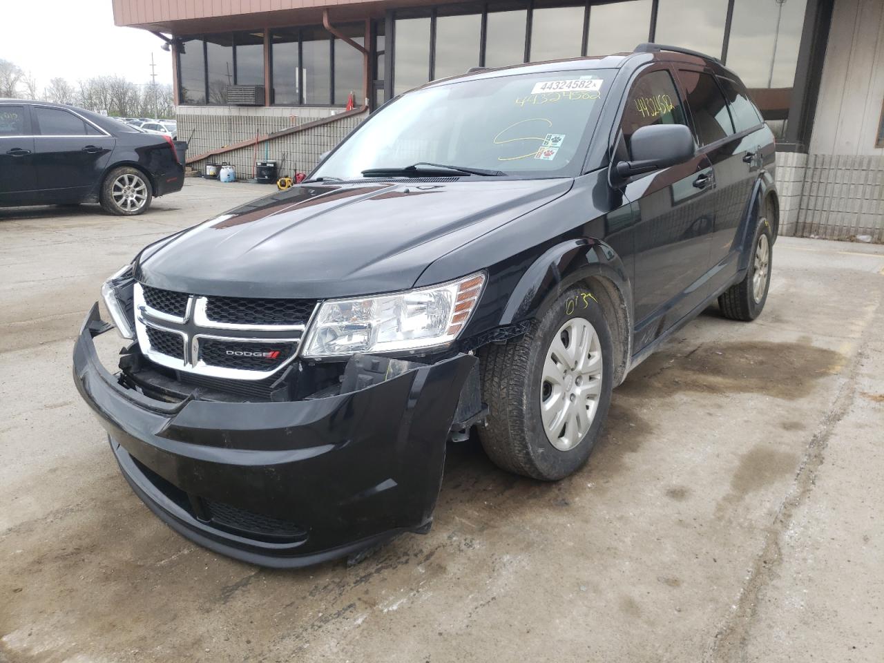 Photo 2 from auction – 2018 DODGE JOURNEY SE with VIN 3C4PDCAB2JT195723