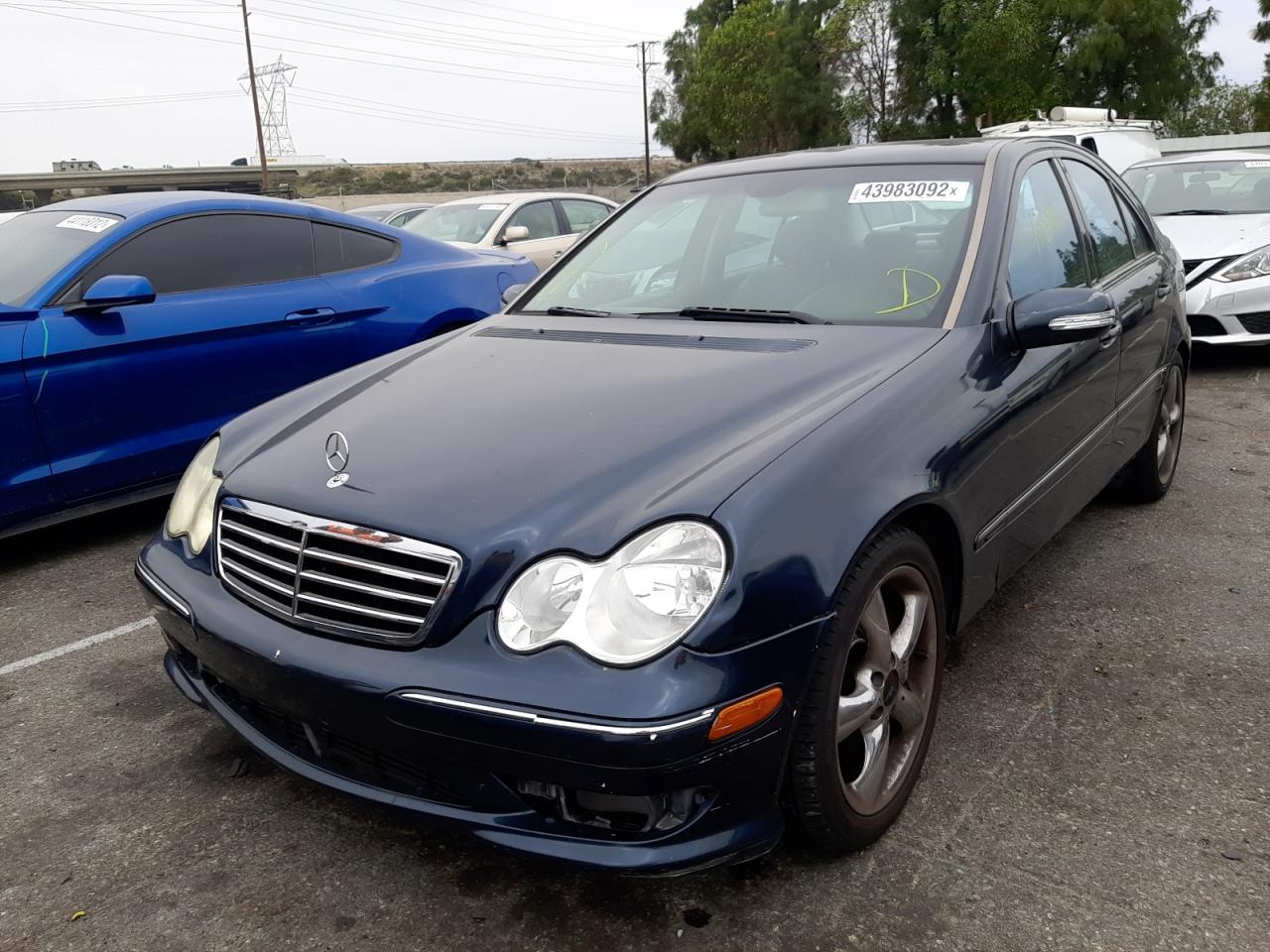 Photo 2 from auction – 2005 MERCEDES-BENZ C-CLASS with VIN WDBRF40J35A776242