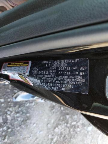 Photo 10 from auction – 2022 KIA STINGER GT with VIN KNAE45LC0N6107743
