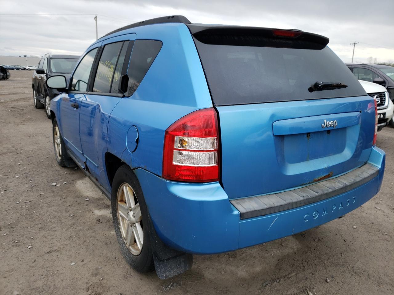 Photo 3 from auction – 2008 JEEP COMPASS SP with VIN 1J8FT47W98D530757