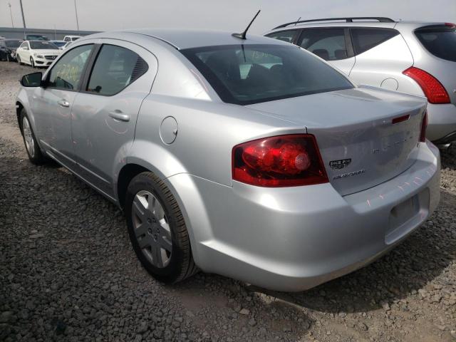 Photo 3 from auction – 2012 DODGE AVENGER SE with VIN 1C3CDZAG8CN269750