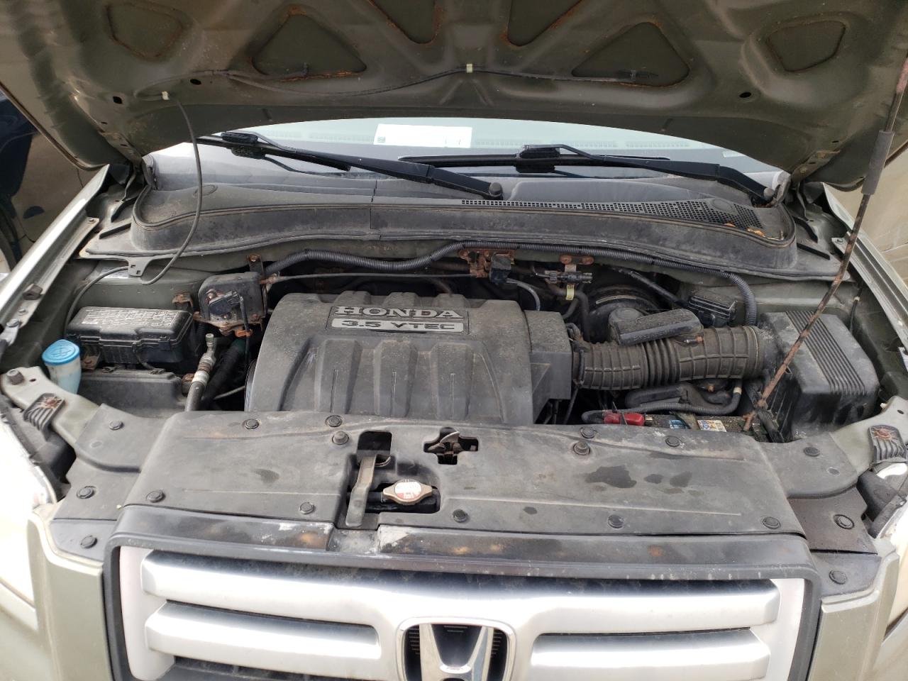 Photo 7 from auction – 2007 HONDA PILOT EX with VIN 2HKYF18487H528901