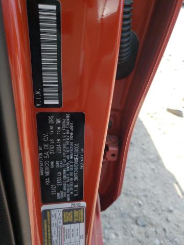 Photo 10 from auction – 2022 KIA FORTE FE with VIN 3KPF24AD8NE430001