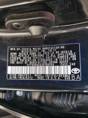 Photo 10 from auction – 2018 TOYOTA COROLLA L with VIN 5YFBURHE6JP760264