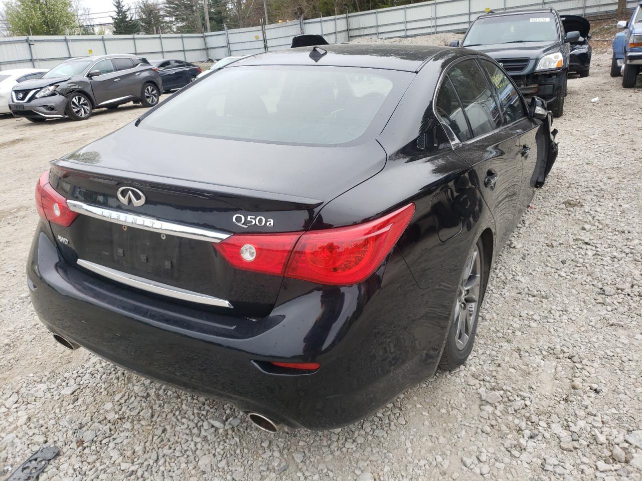 Photo 4 from auction – 2015 INFINITI Q50 BASE with VIN JN1BV7AR2FM420248