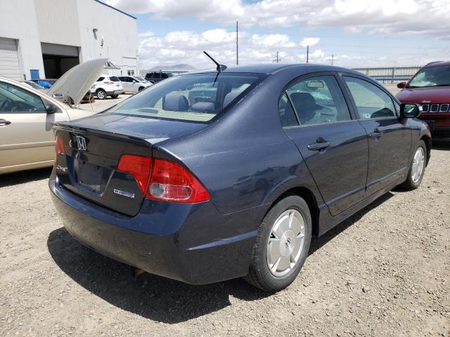 Photo 4 from auction – 2007 HONDA CIVIC HYBR with VIN JHMFA36257S008111