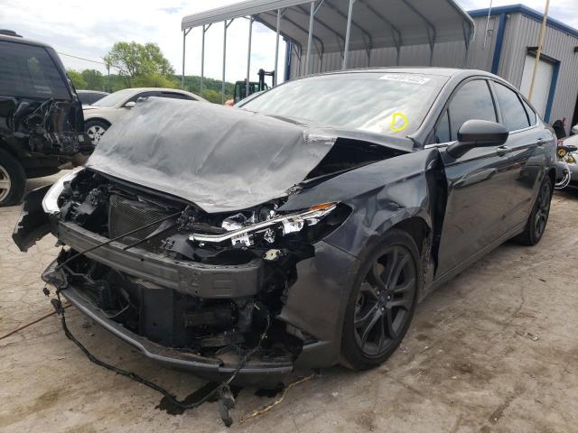 Photo 2 from auction – 2018 FORD FUSION SE with VIN 3FA6P0HD9JR251412