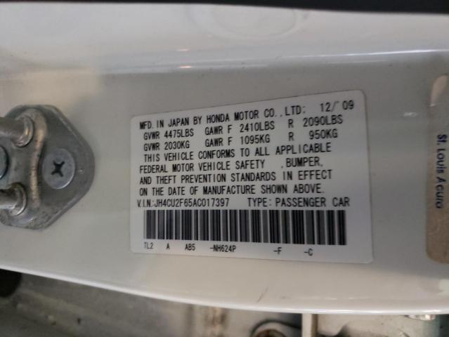 Photo 10 from auction – 2010 ACURA TSX with VIN JH4CU2F65AC017397
