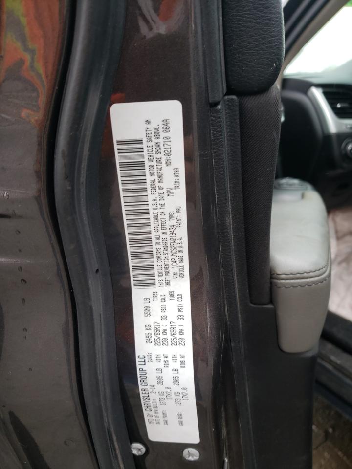 Photo 10 from auction – 2014 JEEP CHEROKEE L with VIN 1C4PJMCS2EW219434