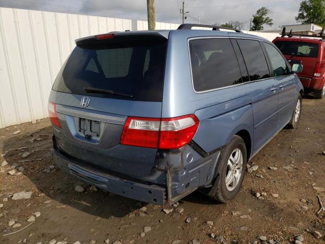 Photo 4 from auction – 2007 HONDA ODYSSEY EX with VIN 5FNRL38637B119715