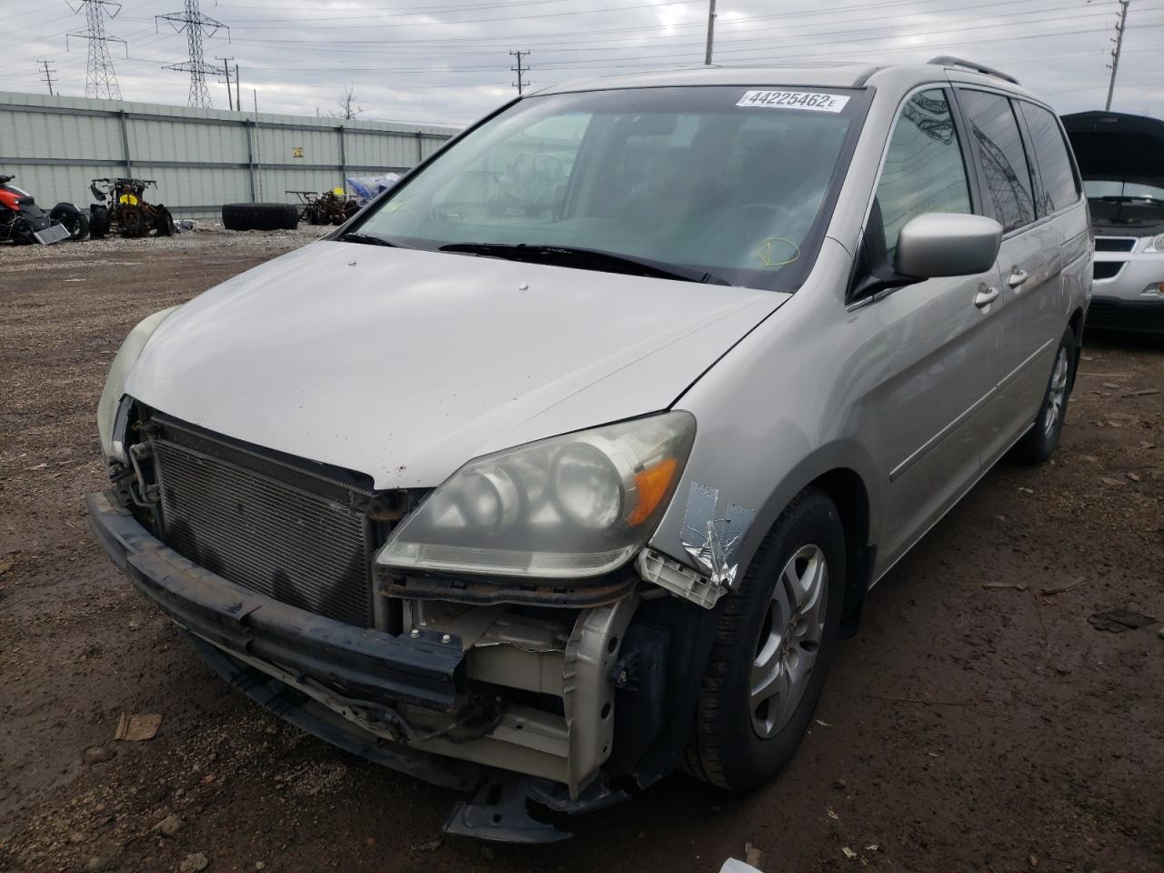 Photo 2 from auction – 2005 HONDA ODYSSEY EX with VIN 5FNRL38605B418236