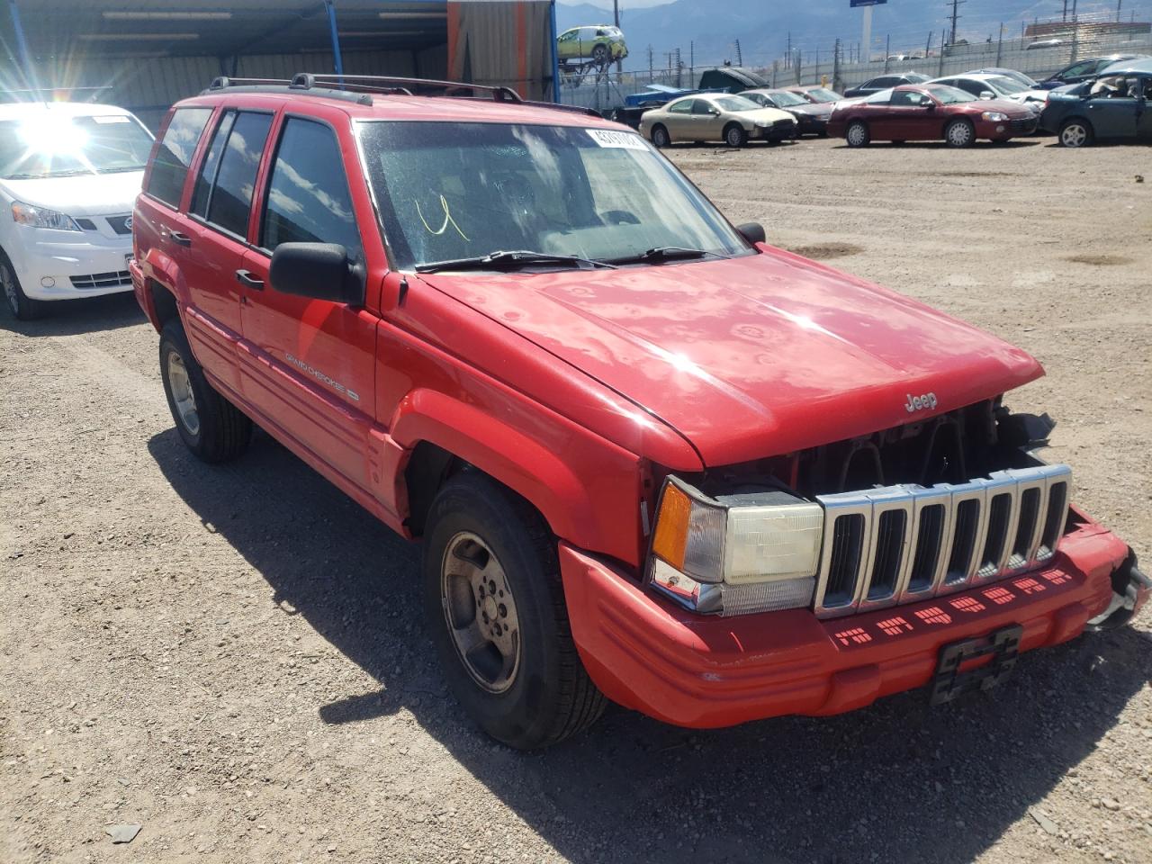 JEEP GRAND CHER 1998 с VIN 1J4GZ48S6WC315744 - Фото с аукциона