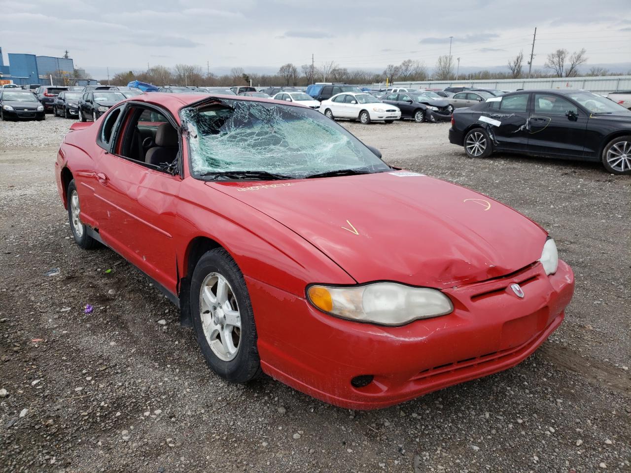CHEVROLET MONTE CARL 2003 with VIN 2G1WW12E039431450 - Photo from auction