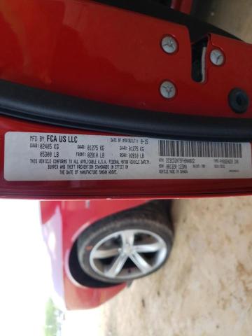 Photo 10 from auction – 2015 DODGE CHALLENGER with VIN 2C3CDZAT5FH900822
