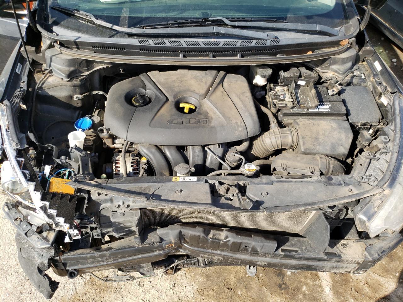 Photo 7 from auction – 2014 KIA FORTE EX with VIN KNAFX4A87E5198066