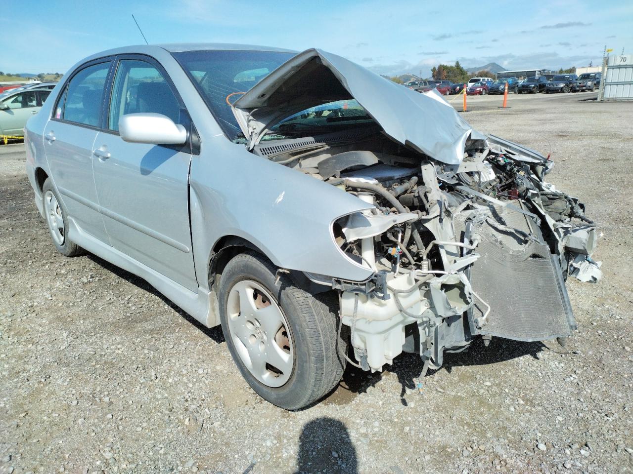 TOYOTA COROLLA 2007 with VIN 1NXBR32E77Z792882 - Photo from auction