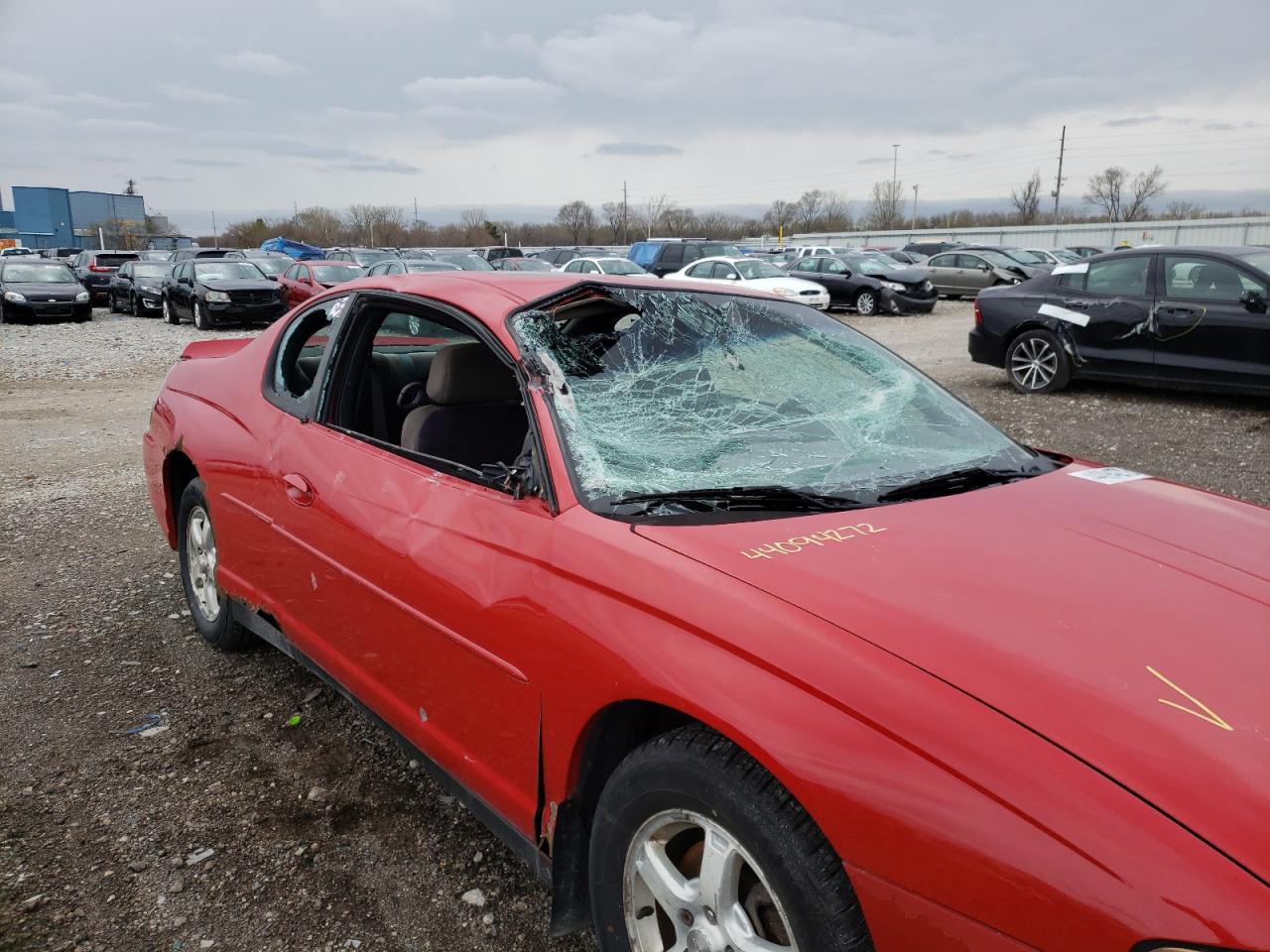 Photo 9 from auction – 2003 CHEVROLET MONTE CARL with VIN 2G1WW12E039431450