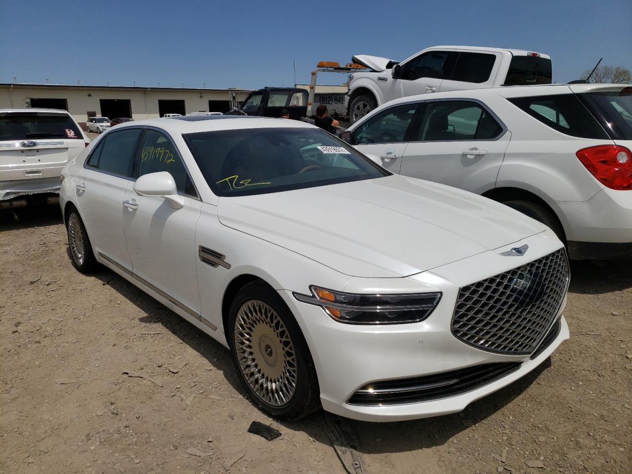 GENESIS G90 ULTIMA 2022 with VIN KMTF54PH9NU093536 - Photo from auction