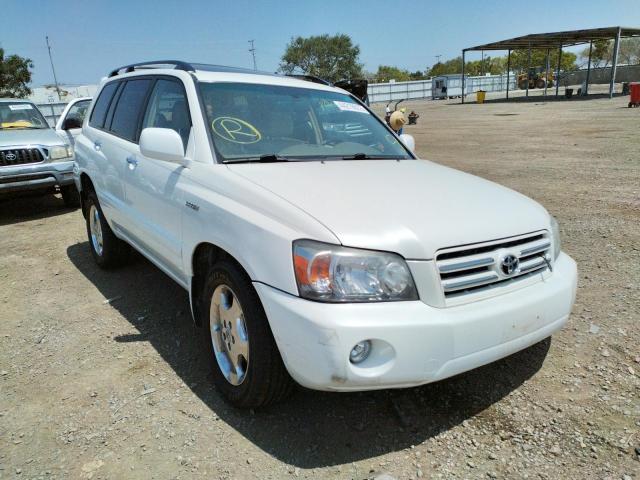 TOYOTA HIGHLANDER 2006 with VIN JTEEP21A260169302 - Photo from auction