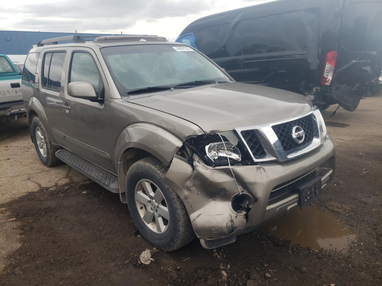NISSAN PATHFINDER 2008 with VIN 5N1AR18B78C608030 - Photo from auction
