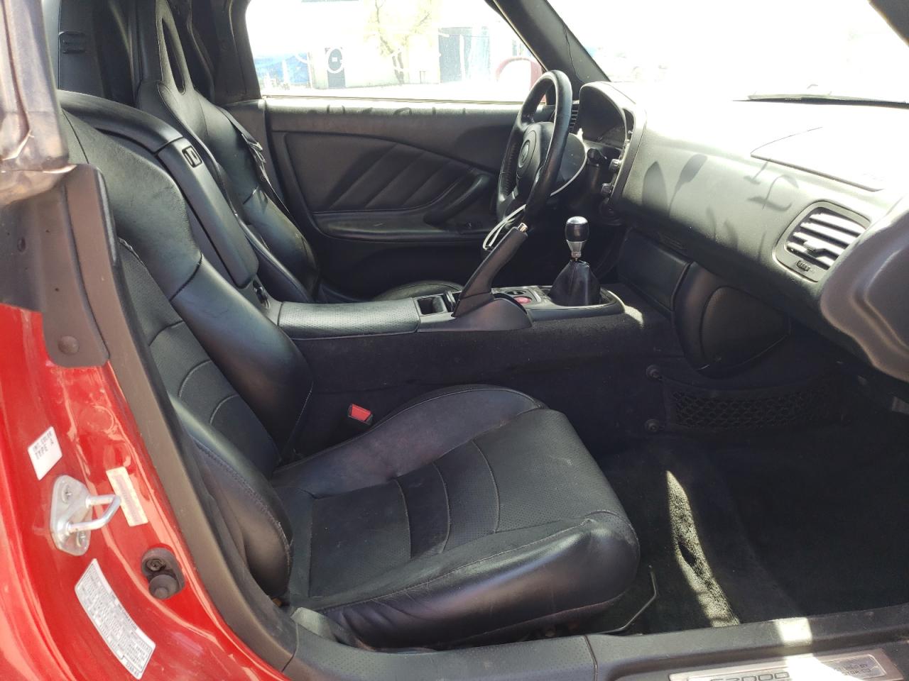 Photo 5 from auction – 2000 HONDA S2000 with VIN JHMAP1140YT001200