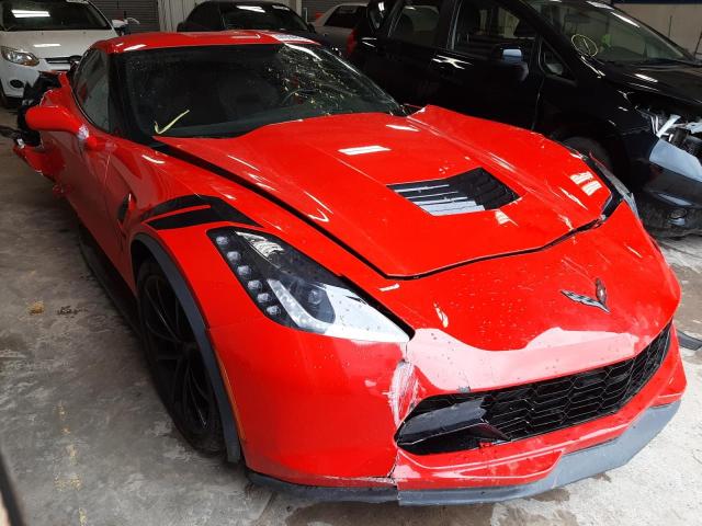 Photo 1 from auction – 2018 CHEVROLET CORVETTE G with VIN 1G1YW2D71J5100206