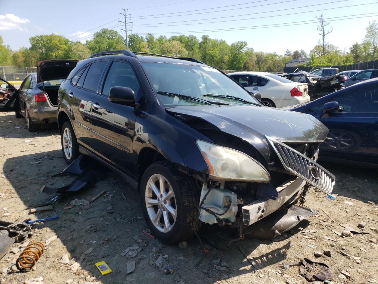 LEXUS RX 350 2008 with VIN 2T2HK31U88C058385 - Photo from auction
