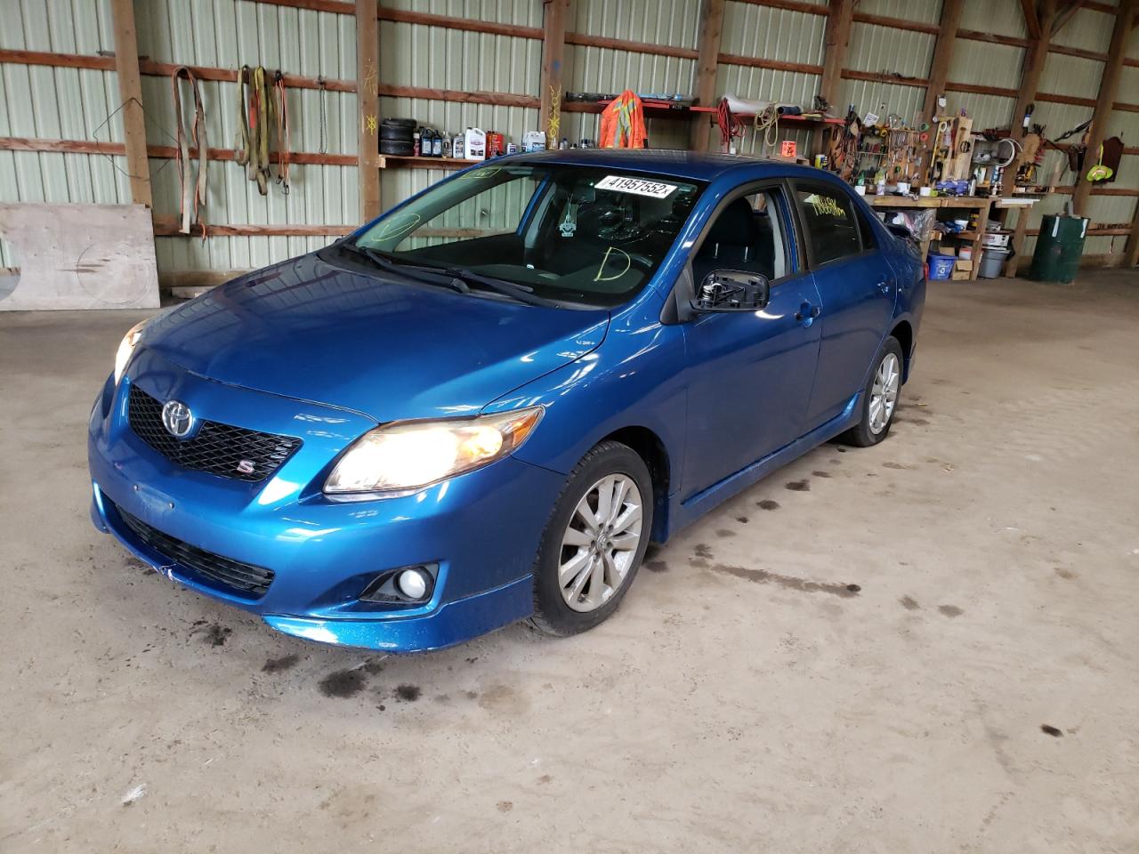 Photo 2 from auction – 2009 TOYOTA COROLLA BA with VIN 2T1BU40E19C087314