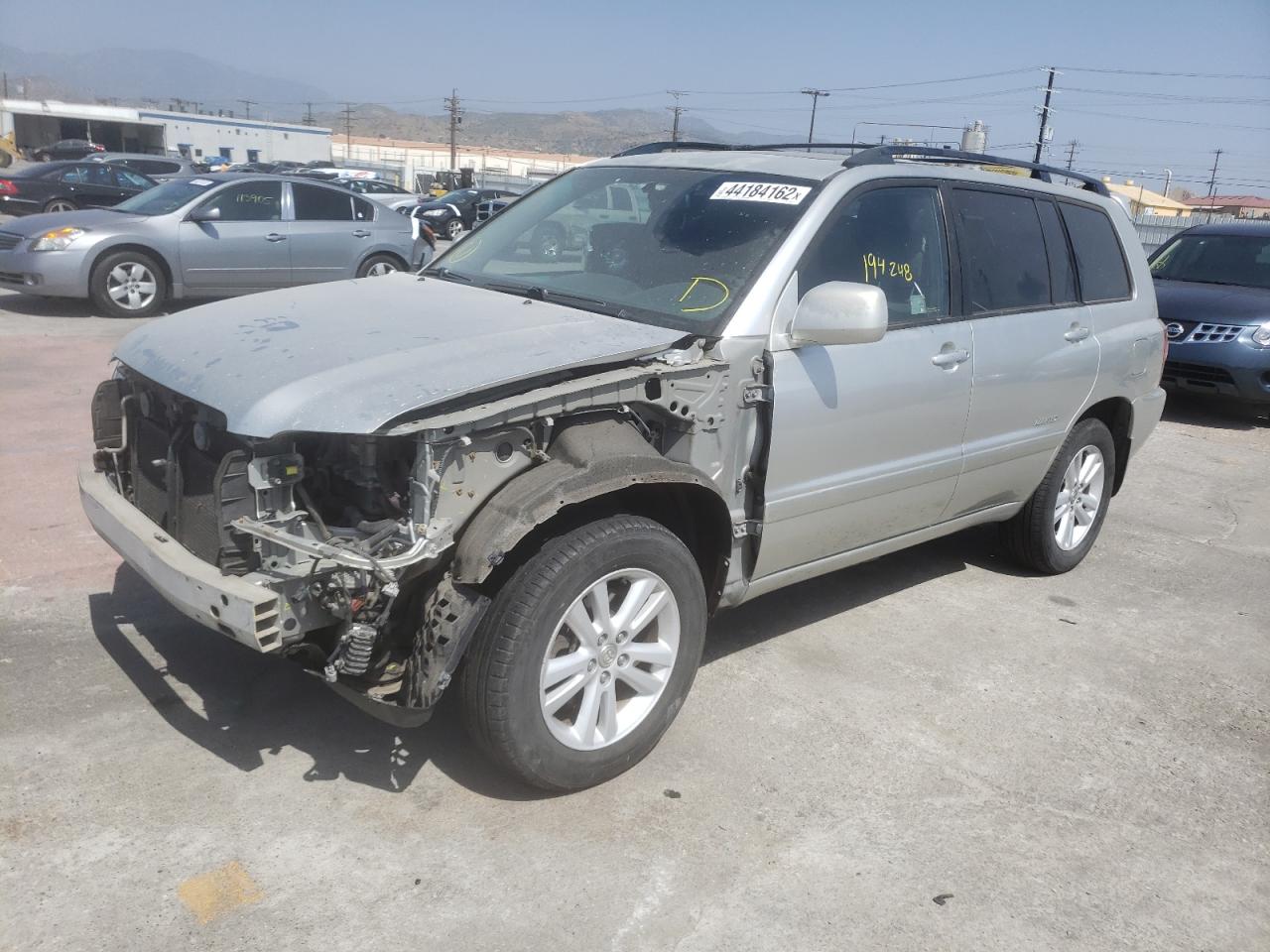 Foto 2 de la subasta – 2007 TOYOTA HIGHLANDER con VIN JTEEW21A470038683