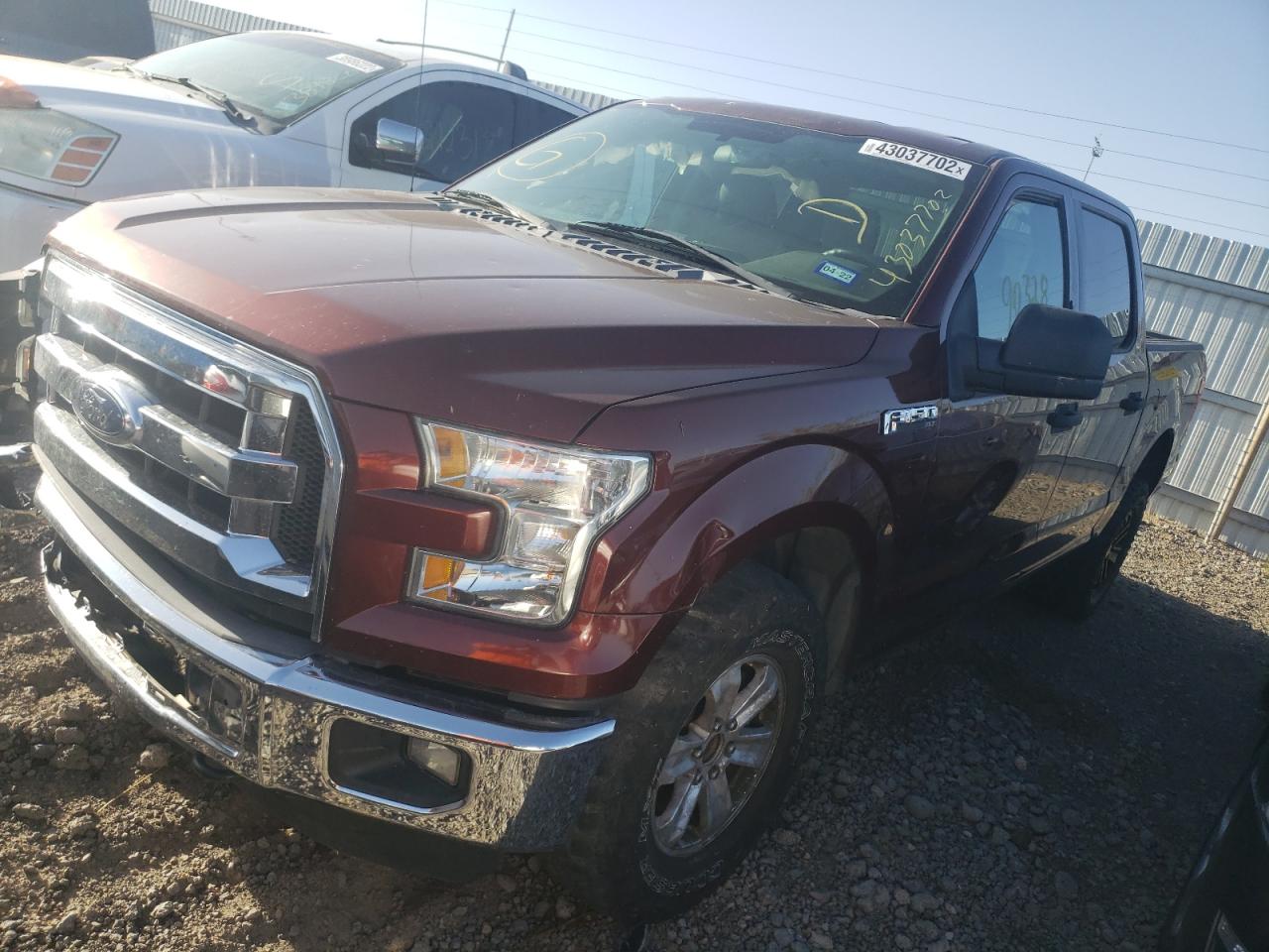Photo 2 from auction – 2015 FORD F150 SUPER with VIN 1FTEW1EF3FKD61243