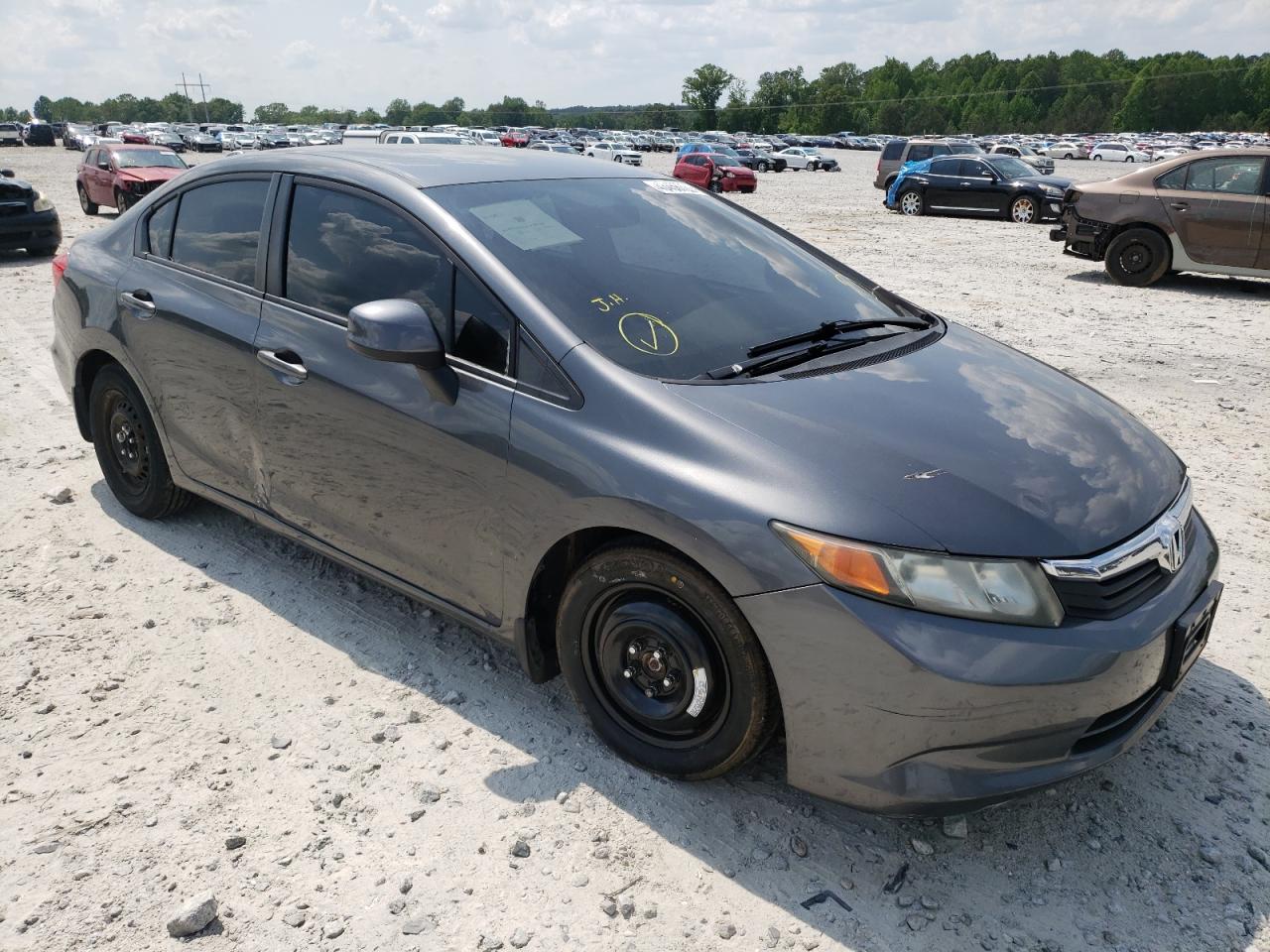 Photo 1 from auction – 2012 HONDA CIVIC LX with VIN 2HGFB2F58CH303337