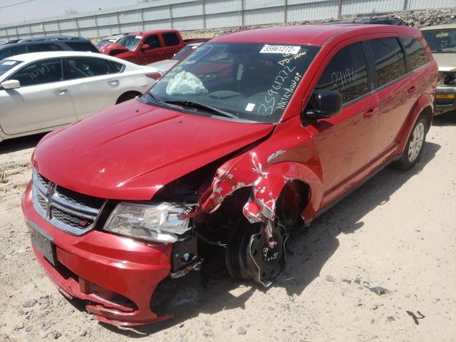 Photo 2 from auction – 2014 DODGE JOURNEY SE with VIN 3C4PDCAB8ET245627